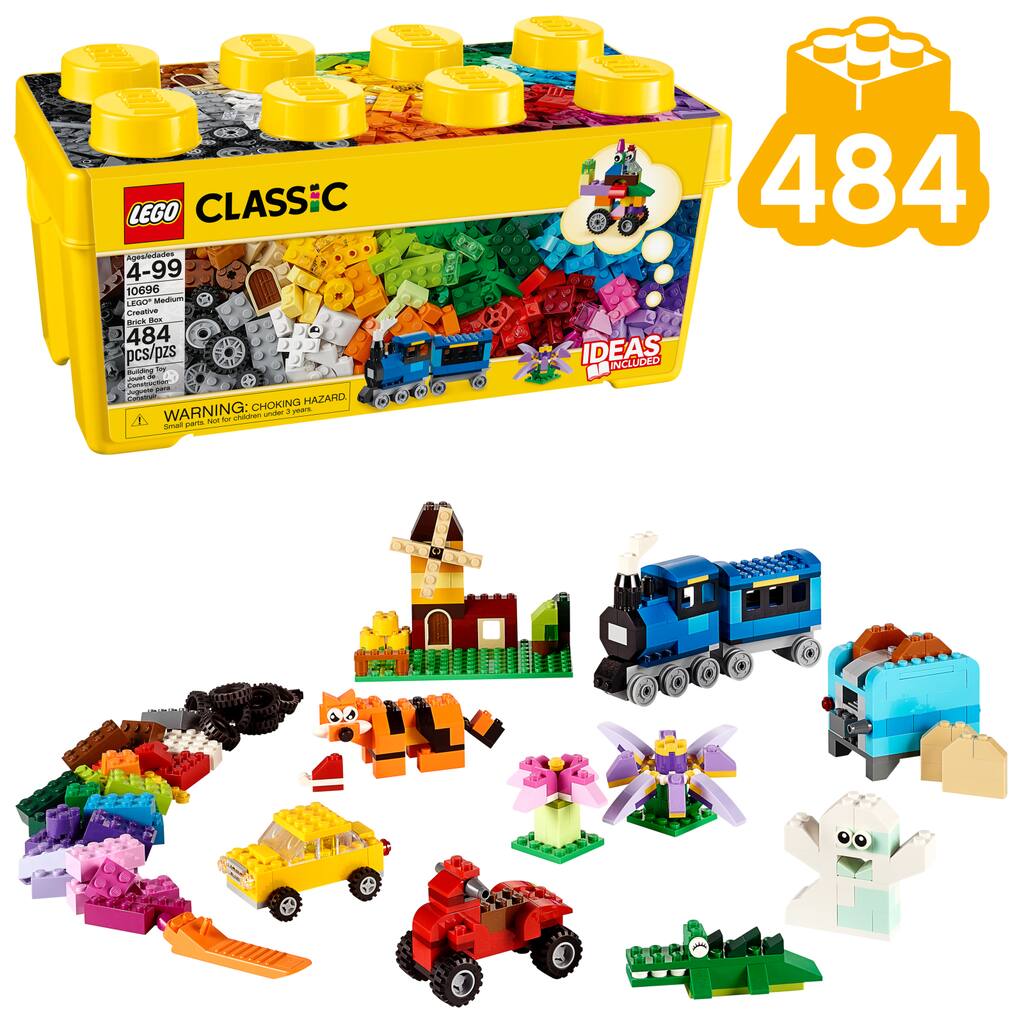 Shop For The Lego Classic Building Toy Medium Creative Brick Box At Michaels